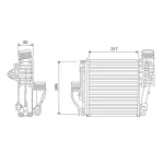 Valeo Turbo Radyatörü – 818290 / OEM 9675627980