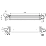 Valeo Turbo Radyatörü – 818318 / OEM 17517617597