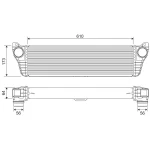 Valeo Turbo Radyatörü – 818322 / OEM A6395011301