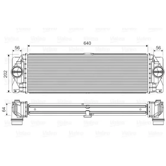 Valeo Turbo Radyatörü – 818341 / OEM A9065010201 ürün görseli