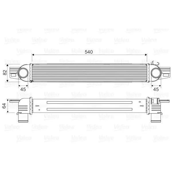 Valeo Turbo Radyatörü – 818545 / OEM 51790623