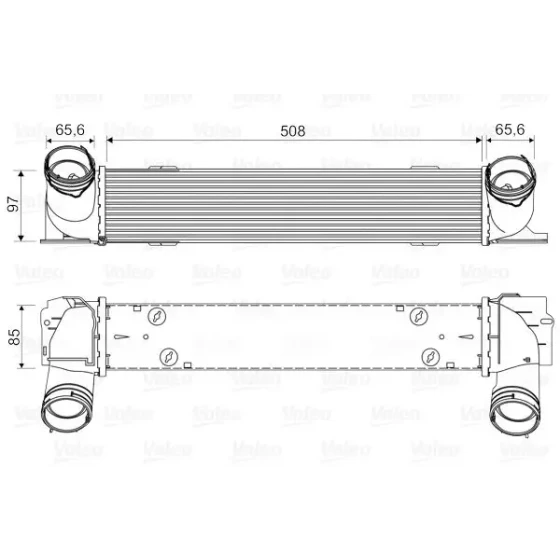 Valeo Turbo Radyatörü – 818553 / OEM 17517524916 ürün görseli