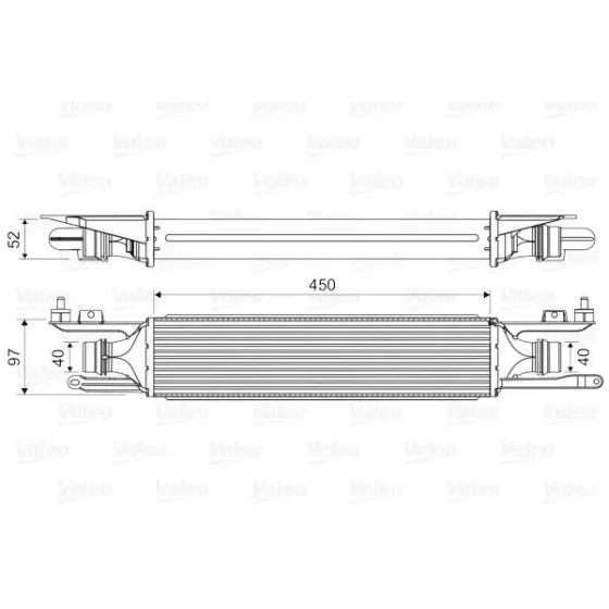 Valeo Turbo Radyatörü – 818578 / OEM 6302080 ürün görseli