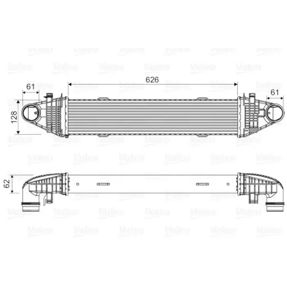 Valeo Turbo Radyatörü – 818616 / OEM A2045000100 ürün görseli