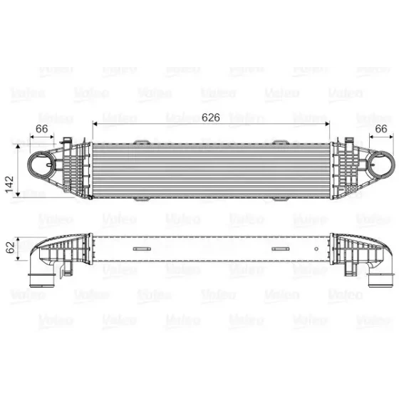 Valeo Turbo Radyatörü – 818617 / OEM A2045000300 ürün görseli