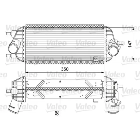Valeo Turbo Radyatörü – 818626 / OEM 282712A850 ürün görseli