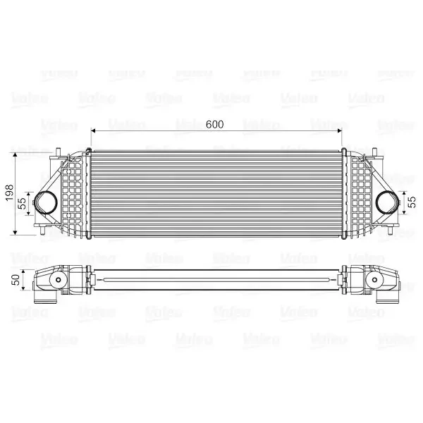 Valeo Turbo Radyatörü – 818662 / OEM 1362067J01