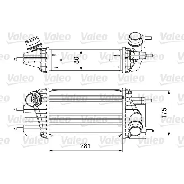 Valeo Turbo Radyatörü – 818666 / OEM 144611KB2A