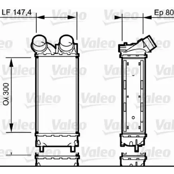 Valeo Turbo Radyatörü – 818837 / OEM 0384L4