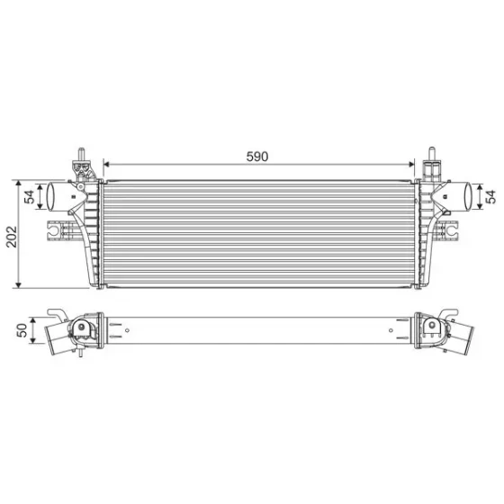 Valeo Turbo Radyatörü – 822918 / OEM 179400L130 ürün görseli