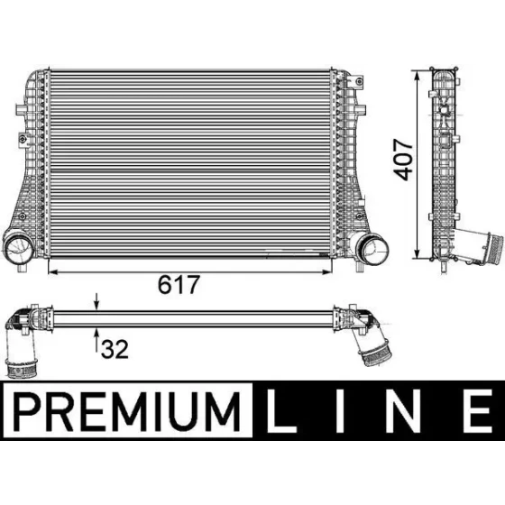 Mahle Turbo Radyatörü – CI208000P ürün görseli