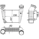 Mahle Turbo Radyatörü – CI346000S