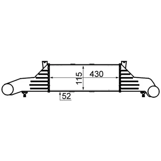 Mahle Turbo Radyatörü – CI47000S ürün görseli