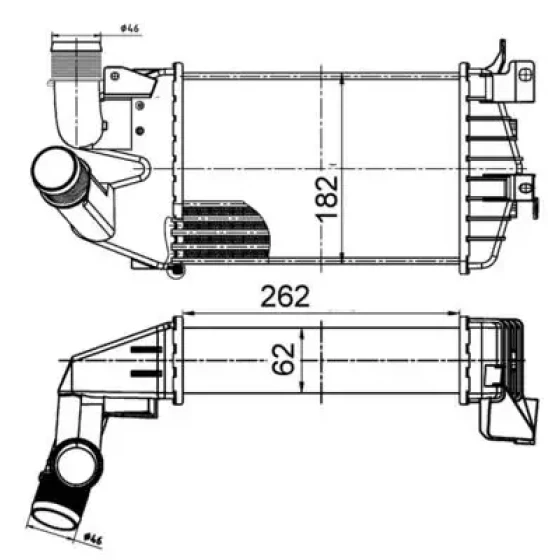 Mahle Turbo Radyatörü – CI510000S ürün görseli