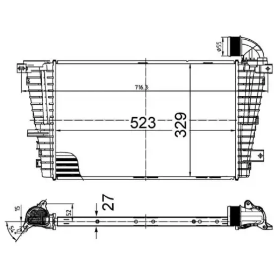 Mahle Turbo Radyatörü – CI513000S ürün görseli