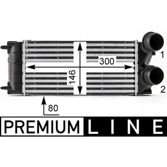 Mahle Turbo Radyatörü – CI528000P / OEM 9800291280 ürün görseli
