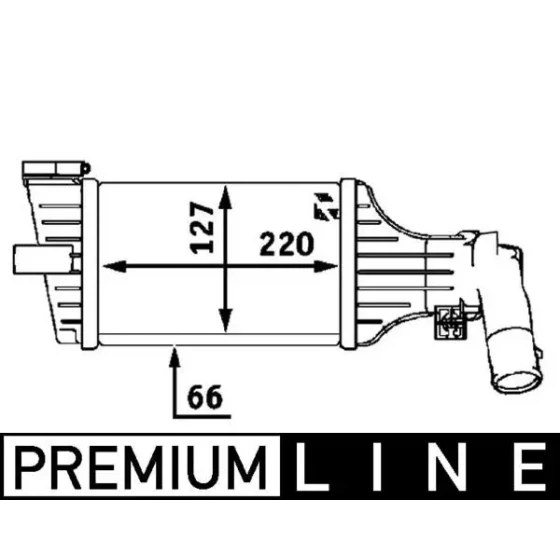 Mahle Turbo Radyatörü – CI55000P ürün görseli