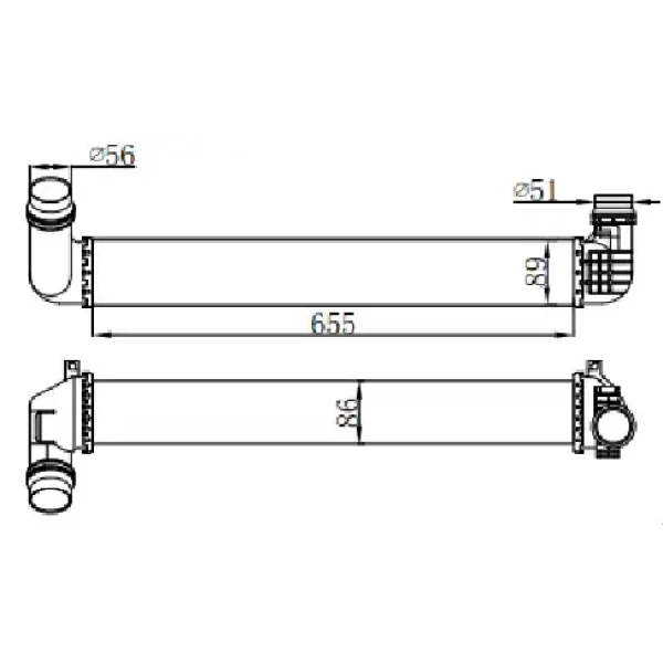 ORIS Turbo Radyatörü – IRN144084 / OEM 144960024R