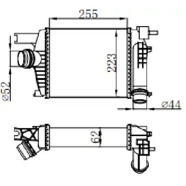 ORIS Turbo Radyatörü – IRN146062 / OEM 144961381R