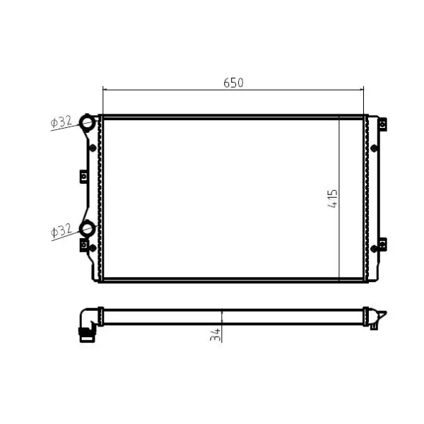 YTT Viraj Lastiği (Ön) – Y80446 / OEM 31356761589
