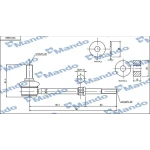 Mando Viraj Rotu (Arka) – MSC010100 / OEM 22737680