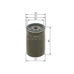 Bosch Yağ Filtresi – 0451103105