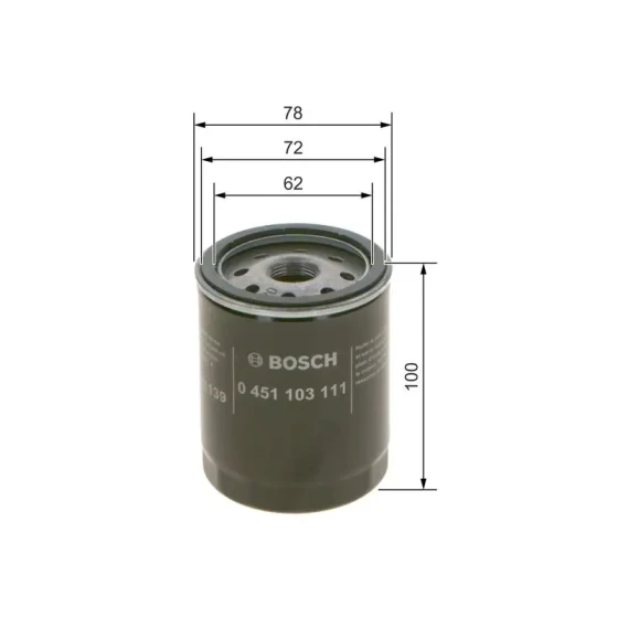 Bosch Yağ Filtresi – 0451103111 ürün görseli
