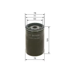 Bosch Yağ Filtresi – 0451103259