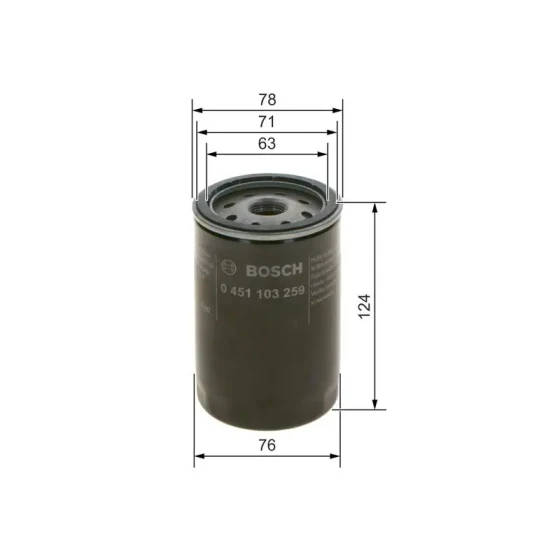 Bosch Yağ Filtresi – 0451103259 ürün görseli