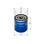 Bosch Yağ Filtresi – 0451103261