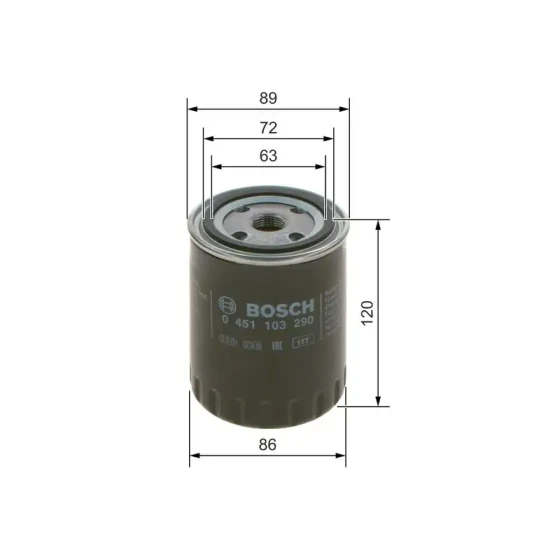 Bosch Yağ Filtresi – 0451103290 ürün görseli