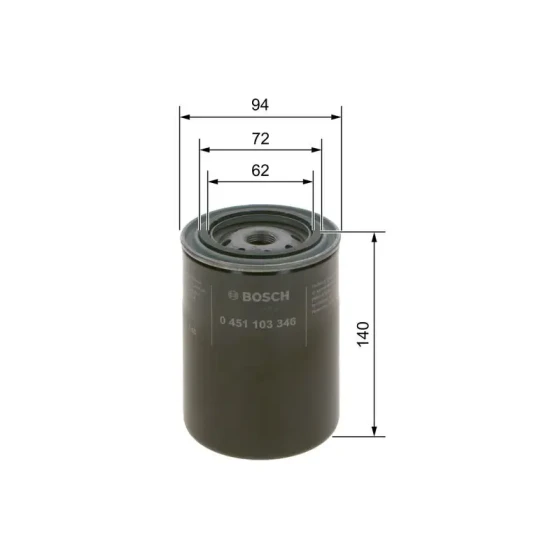 Bosch Yağ Filtresi – 0451103346 ürün görseli