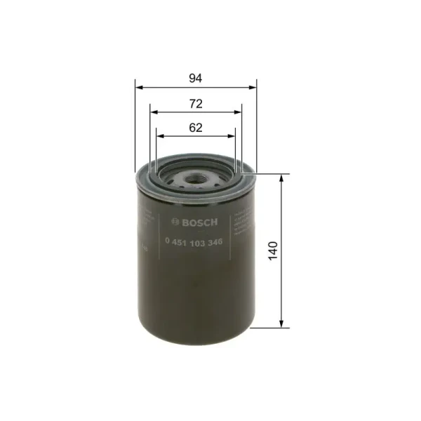Bosch Yağ Filtresi – 0451103346