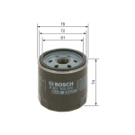 Bosch Yağ Filtresi – 0451103370