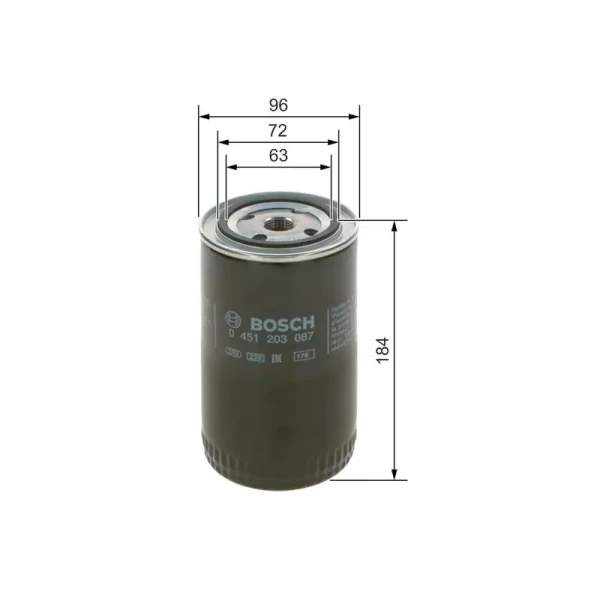 Bosch Yağ Filtresi – 0451203087