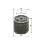 Bosch Yağ Filtresi – 0451203154