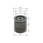 Bosch Yağ Filtresi – 0986452023