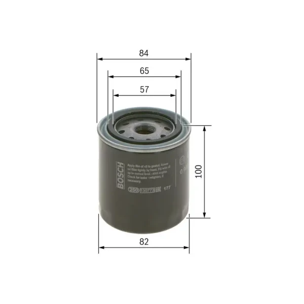 Bosch Yağ Filtresi – 0986452023