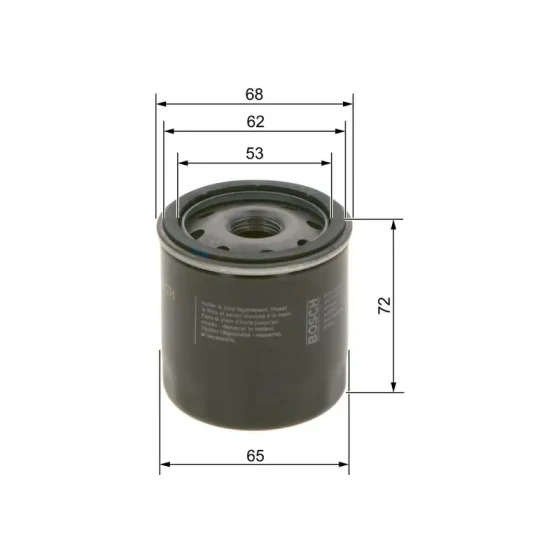 Bosch Yağ Filtresi – 0986452028 ürün görseli
