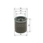 Bosch Yağ Filtresi – 0986452036
