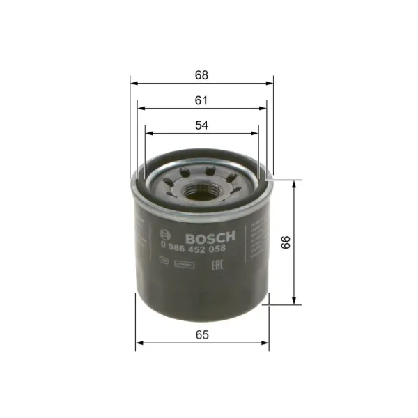 Bosch Yağ Filtresi – 0986452058