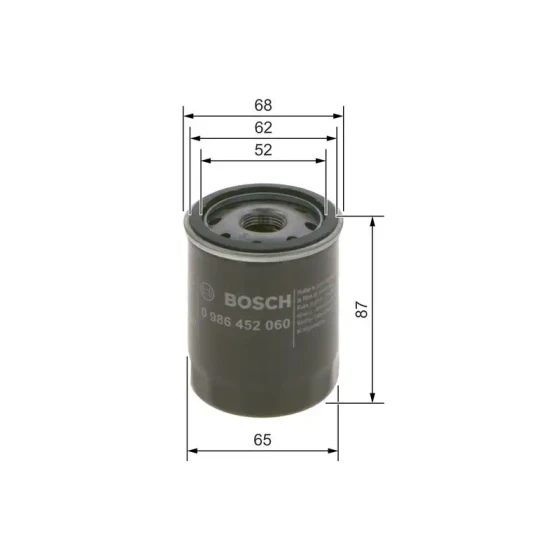 Bosch Yağ Filtresi – 0986452060 ürün görseli
