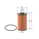 Bosch Yağ Filtresi – 09864B7009