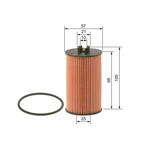 Bosch Yağ Filtresi – 09864B7009 ürün görseli