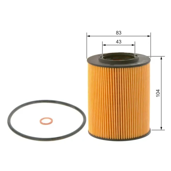 Bosch Yağ Filtresi – 09864B7017