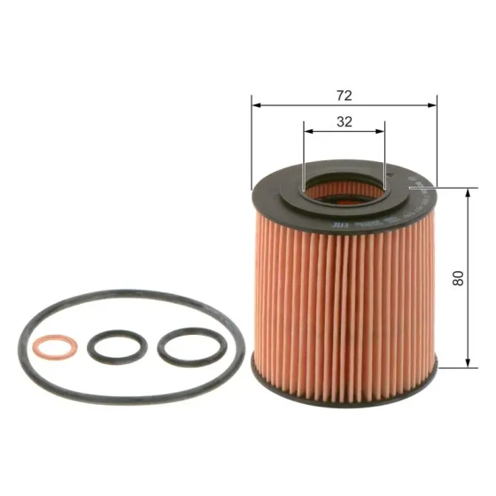 Bosch Yağ Filtresi – 09864B7018 ürün görseli