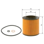 Bosch Yağ Filtresi – 09864B7019