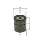 Bosch Yağ Filtresi – 09864B7023