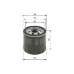 Bosch Yağ Filtresi – 09864B7043