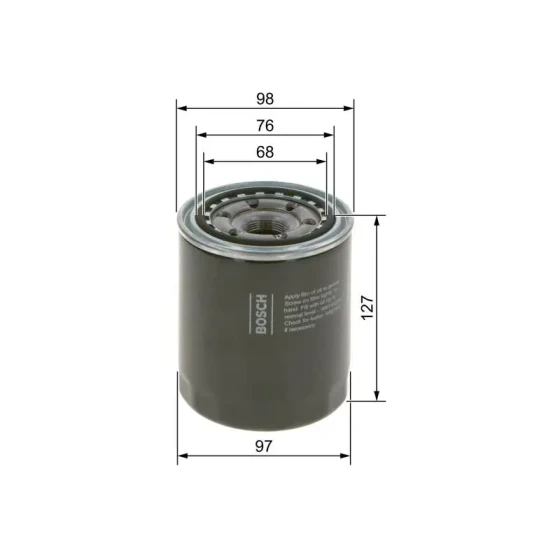 Bosch Yağ Filtresi – 09864B7050 ürün görseli
